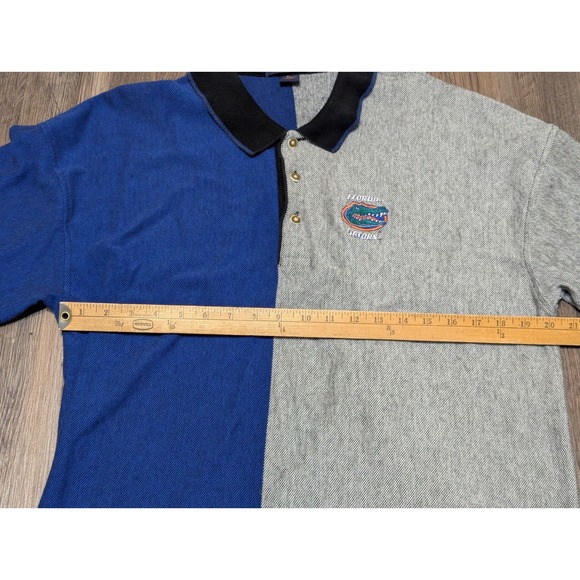 Antigua Florida Gators Polo Shirt Color Block Embroidered Logo XL - Picture 5 of 5
